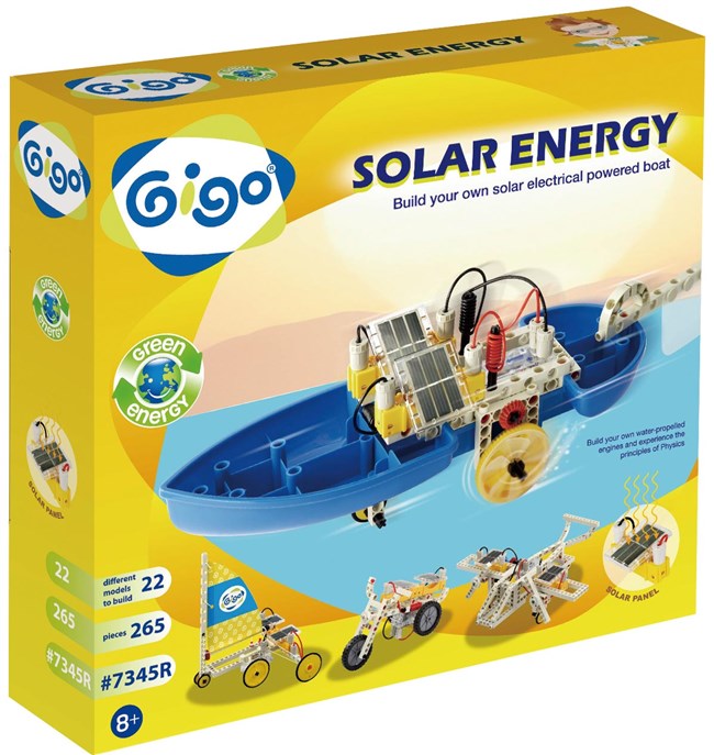 Gigo 7345 - Solenergi med 22 modeller, 8-14 år