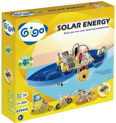 Gigo 7345 - Solenergi bygges&#xE6;t med 22 modeller