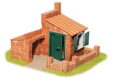 Teifoc 4105 - Byg hus med mini mursten