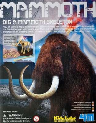 Udgrav et mammut skelet