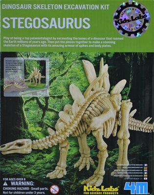 Udgrav et Stegosaurus skelet